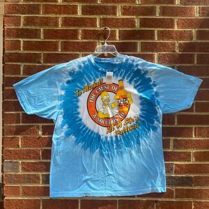 Deadstock NWT Liquid Blue Simpson's Duff Beer Vintage Graphic Tee